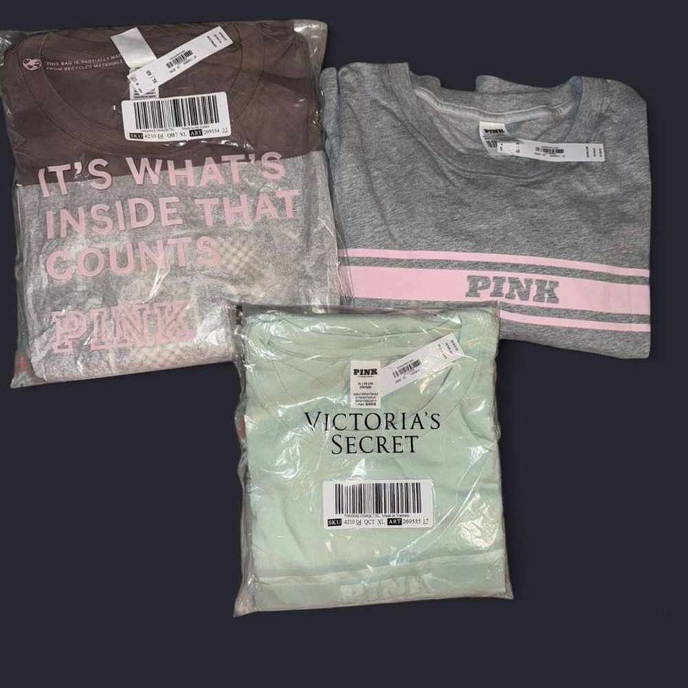 Victoria's Secret XL Longsleeve Tshirt Bundle